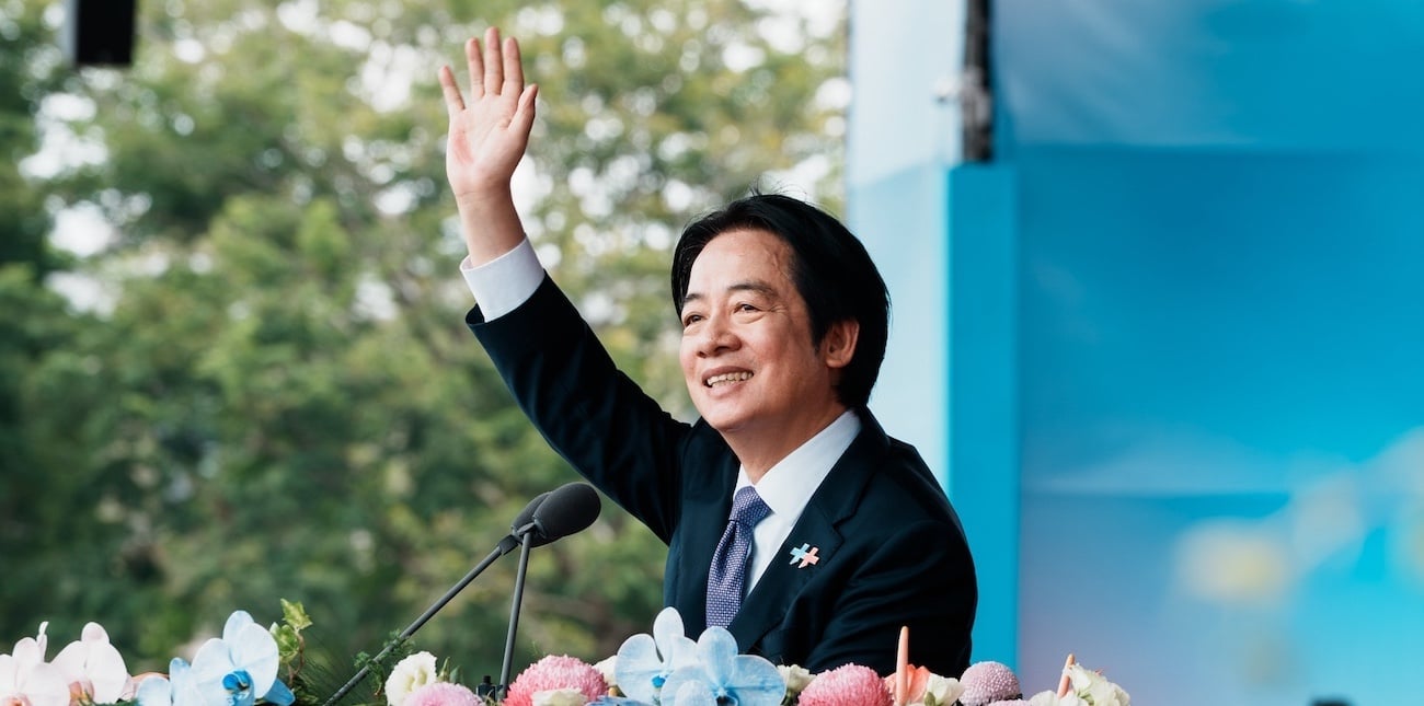 写真＝中華民国総統府